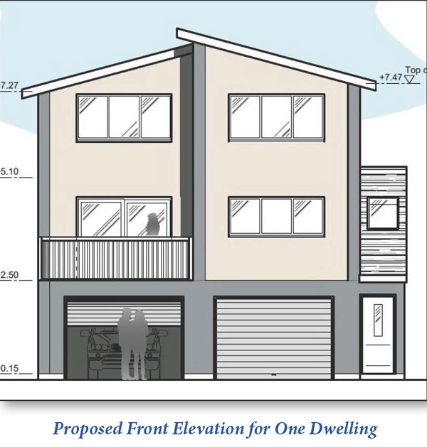 Lot: 69 - LAND WITH PLANNING FOR TWO DETACHED UNITS -
